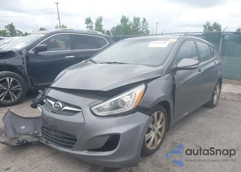 2014 Hyundai Accent Se z USA, uszkodzony, nr VIN KMHCU5AE8EU189114